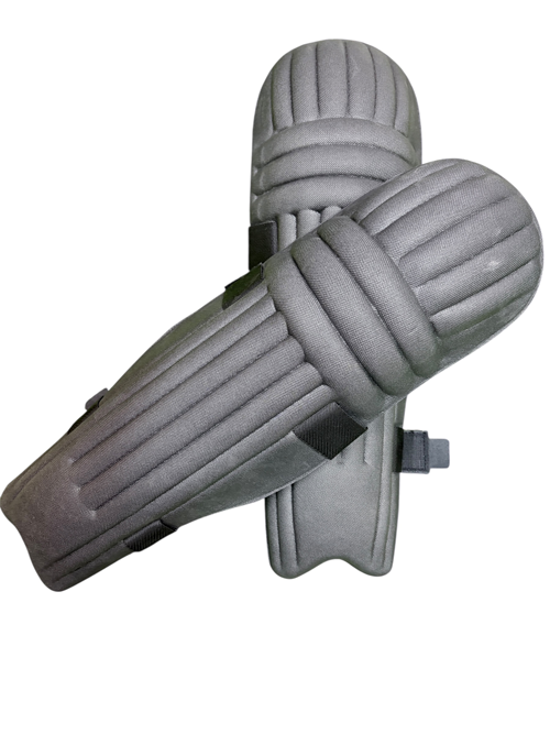 RUN Machine Sports Cricket Men's Corporate Black Batting Pad / Men's Leg Guards Black