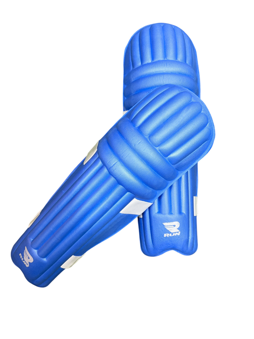 RUN Machine Sports Cricket Men's Batting Pad / Men's Leg Guards Blue