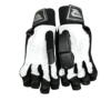 RUN Machine Striker Batting Gloves (Black) Premium Grip, Protection & Power Performance