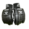 RUN Machine Striker Batting Gloves (Black) Premium Grip, Protection & Power Performance