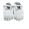 RUN Machine Striker Batting Gloves (White) Premium Grip, Protection & Power Performance