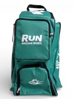 Run Machine Cricket Kit Bag (Green) – Premium Storage, Durability & Professional Design