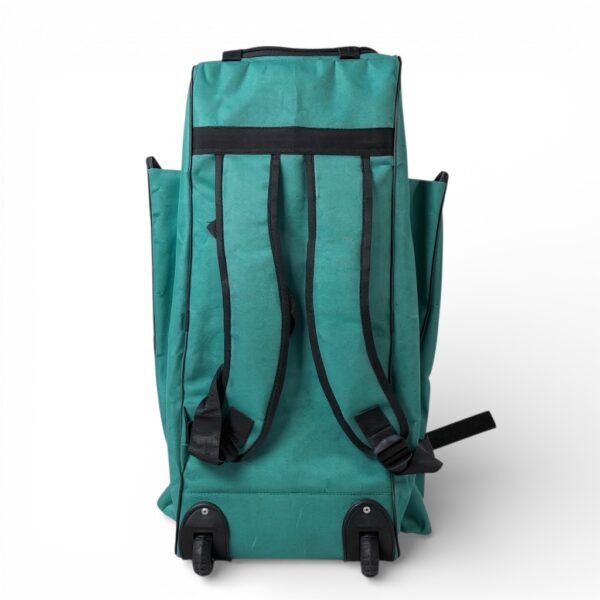 Run Machine Cricket Kit Bag (Green) – Premium Storage, Durability & Professional Design