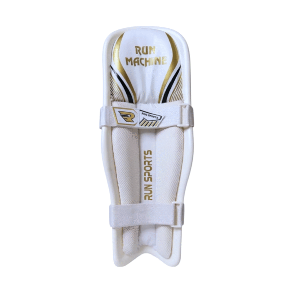 RUN Machine Sports Cricket Men's Corporate White Batting Pad / Men's Leg Guards
