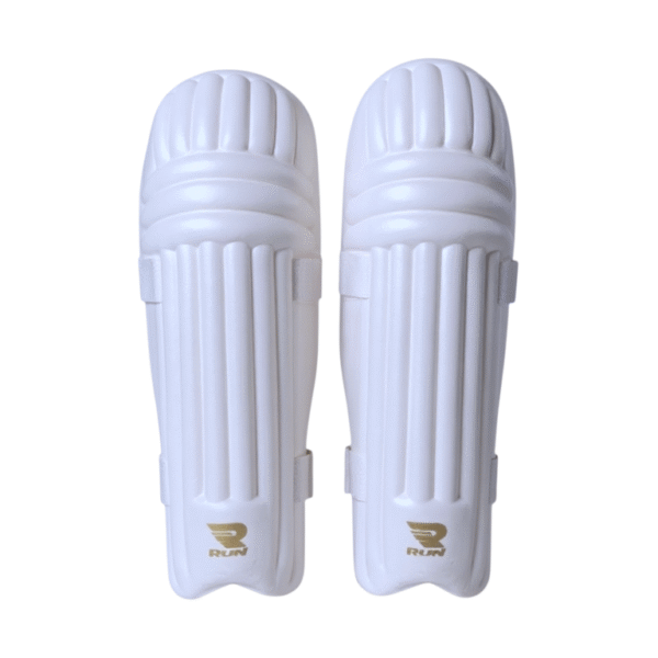 RUN Machine Sports Cricket Men's Corporate White Batting Pad / Men's Leg Guards