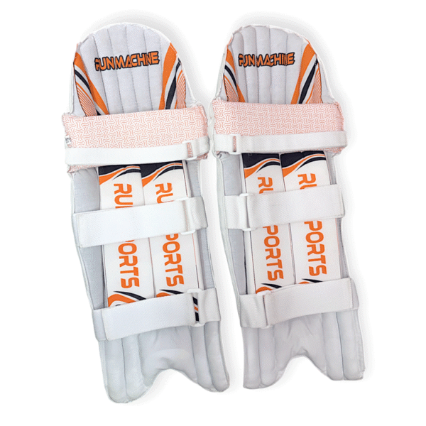 1B-IMG_1647 RUN Machine Test Lite Batting Pads - Lightweight Protection, Comfort & Match Performance