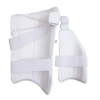AA-1-IMG_1666 Run Machine Cricket Thigh Guard | White | Black -Premium Lightweight Batting Protection