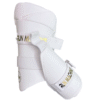 AA-2-IMG_1666 Run Machine Cricket Thigh Guard | White | Black -Premium Lightweight Batting Protection