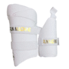 AA-3-IMG_1666 Run Machine Cricket Thigh Guard | White | Black -Premium Lightweight Batting Protection